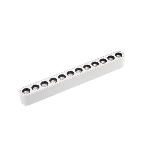 Lištové Magnetic BERNINI - FAN BERNINI-LINE22-UGR-BCO Systém 48 V - lineární LED svítidlo na liště Bernini, 48 V, bílé, hliník/plast, 12 W, 1440 lm, CCT, 2,9 x 22,23 x 2,5 cm - FANEUROPE - foto 1