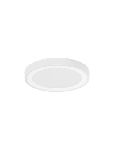 Kruhová - NV 9081225 Stropní svítidlo NODI bílý hliník a akryl LED 30W 230V 3000K IP20 - NOVA LUCE - foto 1