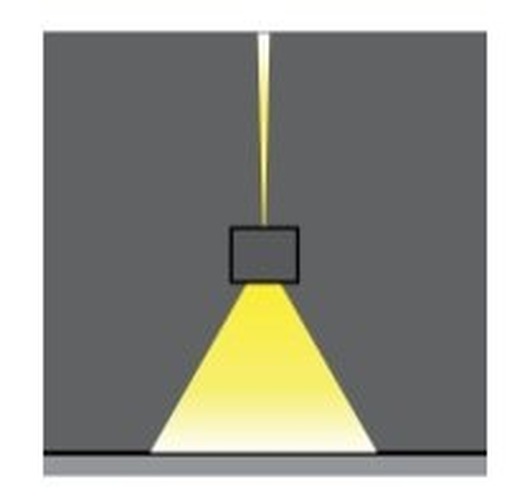 Nástěnná - LGM GI-31583-C-30-01 Nástěnné venkovní svítidlo GINO 1 LED 3W UP/DOWN 3000K čirý difusor IP65 černá RAL9011 (LGM GI-31583-C-W30-01) - LIGMAN - foto 1