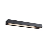K zrcadlu - P 71205 Selection Bathroom LED nástěnné svítidlo Lucille IP44 2700K 230V 17W stmívatelné černá - PAULMANN