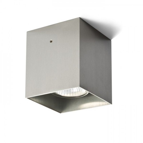 Downlight - RED R10168 Stropní přisazené svítidlo CUBO hliník 230V GU10 50W - RED - DESIGN RENDL - foto 1