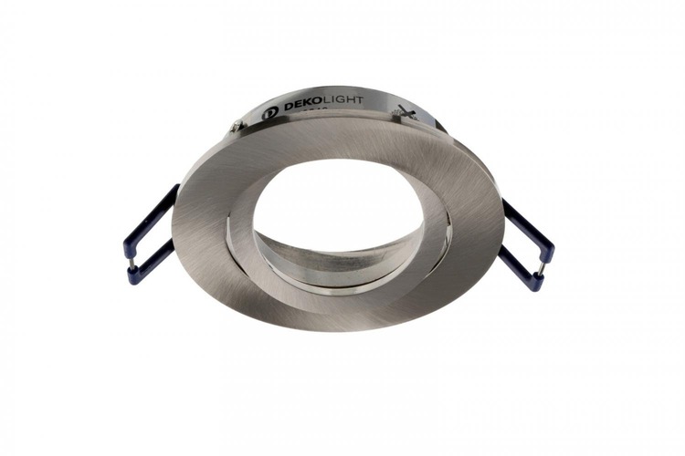 Kruhová - IMPR 110040 Deko-Light zapuštěné bodové svítidlo - Samsola, kulaté, kartáčovaná, stříbrná - LIGHT IMPRESSIONS - foto 1