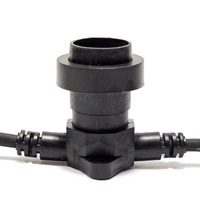 Venkovní řetězy - DLED GLNX150 DecoLED Světelná girlanda s vyměnitelnými žárovkami - 50 m, 50 objímek GLNX150