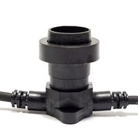 Venkovní řetězy - DLED GLNX150 DecoLED Světelná girlanda s vyměnitelnými žárovkami - 50 m, 50 objímek GLNX150