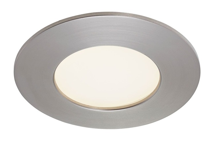 Kruhová - BRI 7282-012 LED vestavné svítidlo, pr. 8,5 cm, 5,5 W, matný nikl - BRILONER - foto 1