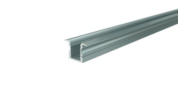 Al profily k zapuštění - IMPR 975100 ET-02-08 vysoký T-profil pro 8 - 9,3 mm LED pásek matná stříbrná - LIGHT IMPRESSIONS
