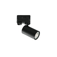 Svítidla - FAN I-SQUIB-NER 3‑fázový systém FARO BINARIO SQUIB černá, 1xGU10, 17,2x10,8x5,6 cm - FANEUROPE