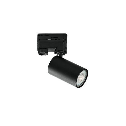 Svítidla - FAN I-SQUIB-NER 3‑fázový systém FARO BINARIO SQUIB černá, 1xGU10, 17,2x10,8x5,6 cm - FANEUROPE - foto 1