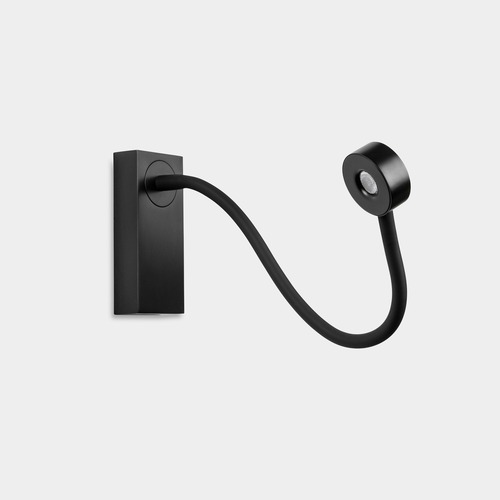 S ramenem - LEDS 05-7366-05-05 Nástěnné svítidlo Reading lights Link Surface LED 4W LED 2700K TOUCH DIM černé 121lm - LEDS C4 - foto 1