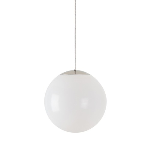 Koule - OS ISI63548 ISIS S3 PE HP závěsné plastové svítidlo kartáčovaná nerez / bílá IP40 4000 K 52W LED - OSMONT - foto 1