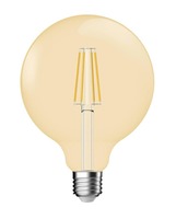 E27 - NOR 2080172758 LED žárovka GLOBE E27 5,4W G95 zlatá - NORDLUX