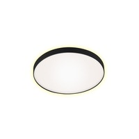 Kruhová - BRI 3443115 LED stropní svítidlo, pr. 28,5 cm, 12 W, černá-bílá (starý kód: BRI 3443-115) - BRILONER