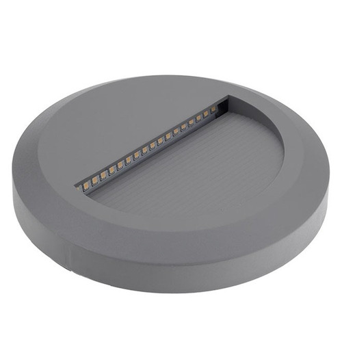 LED poziční světla Optonica - LED krokové světlo kulaté šedé - foto 1