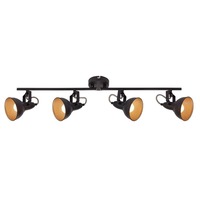 Bodová - BRILO 2049-045 Bodové svítidlo 79 cm 4x E14 40W černá - BRILO