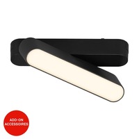 Lištové Briloner 48V - BRILO 8030015 LUXTRAIL lištový systém 48V, LED Tracklight, 5,5W, 720lm, nastavitelné, černá - BRILO