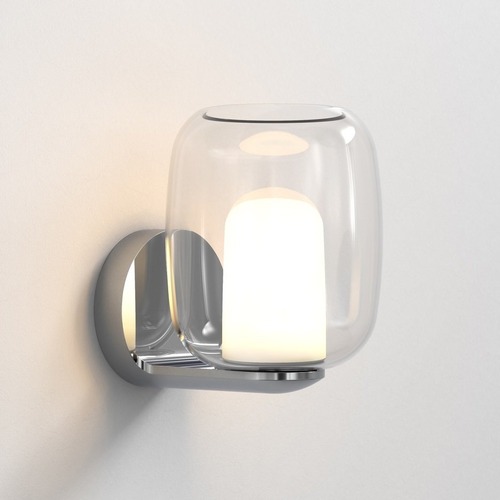 Koupelnová - AST 1450001 Nástěnné svítidlo Aquina chrom / sklo - ASTRO Lighting - foto 1