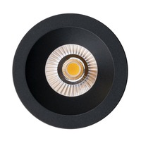 Koupelnová - SLC SLC1215 Vestavné LED svítidlo OnePro Soft 12 W 4000 K 220-240 V stmívatelné IP44 40° Ra90 černé - TLG