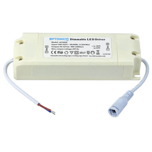 Stmívače a ovladače Optonica - Stmívatelný ovladač pro LED panel - 45W 1000 MA - foto 1