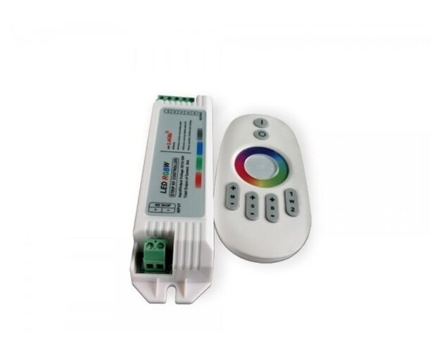 Ovladače pro vícebarevné LED pásky, RGB, RGBW - KHL KACFLEX1 Dálkové ovládání barev 96W(12V) 192W(24V) 85x45mm - KOHL-Lighting - foto 1