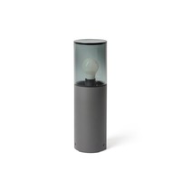 Sloupková - FARO 71747 AKCE - KILA 400 sloupková lampa, tmavě šedá, kouřová - FARO