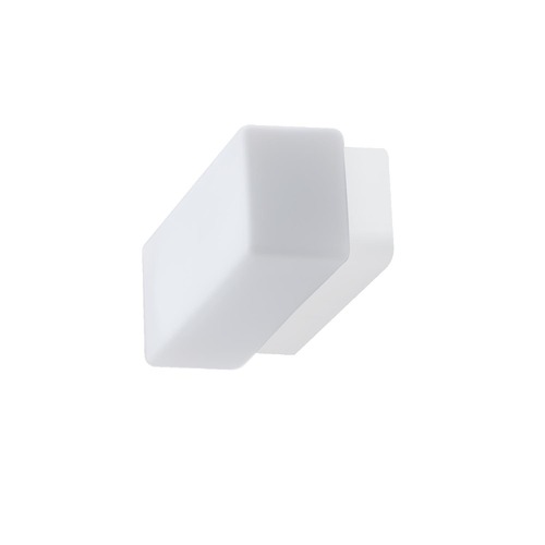 Kruhová - OS FLO59724 FLORA 1 stropní/nástěnné skleněné svítidlo bílá IP43 4000 K 7W LED - OSMONT - foto 1