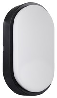 Nástěnná - CEN OSON-1411940 LED SVÍTIDLO OASI OVÁLNÉ ČERNÉ 14W 4000K 1055Lm 120d IP54  - CENTURY