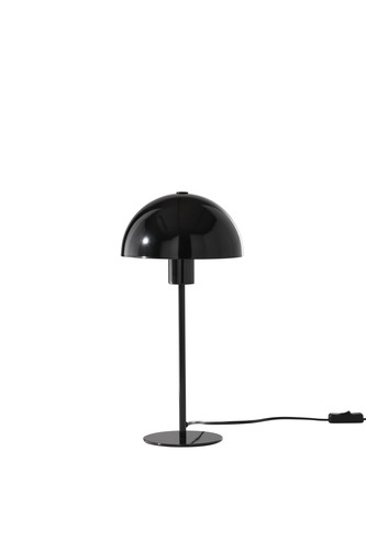 Stolní lampy dekorační - FAN I-POPART-L-NER Stolní lampa Popart (černá), kovová konstrukce pr. 20 x 40,1 cm, opálové stínidlo pr. 20 x 10 cm - FANEUROPE - foto 1