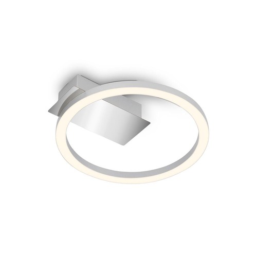 Kruhová - BRILO 3778014 LED stropní svítidlo, 21 cm, 5W, 500lm, matný chrom - BRILO - foto 1