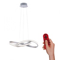 Dekorativní - LD 18432-55 MELINDA LED závěsné svítidlo, Smart Home, RGB+W, ocel ZigBee RGB+2700-5000K MEDION - LEUCHTEN DIREKT / JUST LIGHT