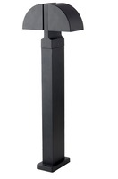 Sloupková - FAN LED-IDEM-P1 Sloupkové LED svítidlo IDEM antracit, hliník, 8 W, 840 lm, 4000 K, IP44, 70 x 20,2 x 14 cm - FANEUROPE