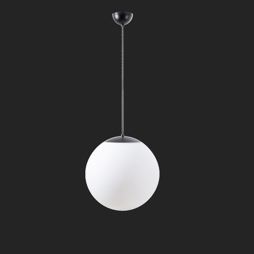 Nouzové osvětlení - OS ADR68341 ADRIA S3 závěsné skleněné svítidlo černá / bílá IP40 3000 K 27W LED nouzové kombinované 1 h (původní kód OS 68341) - OSMONT - foto 1