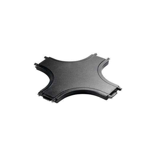 Lištové Magnetic BERNINI - FAN BERNINI-X Příslušenství - křížová spojka Bernini pro lištu Bernini, černá - FANEUROPE - foto 1