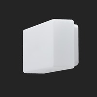 Nouzová - OS JEN58753 JENA 2 stropní/nástěnné skleněné svítidlo bílá IP43 3000 K 15W LED nouzové kombinované 3 h (původní kód OS 58753) - OSMONT