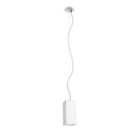 Hranatá - RED R11826 // LIZ závěsná opálové sklo/chrom 230V E27 28W - RED - DESIGN RENDL