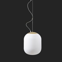 Koule - OS TAN62850 TANIA L1 HP závěsné skleněné svítidlo mosaz leštěná / bílá IP40 4000 K 52W LED DALI (původní kód OS 62850) - OSMONT