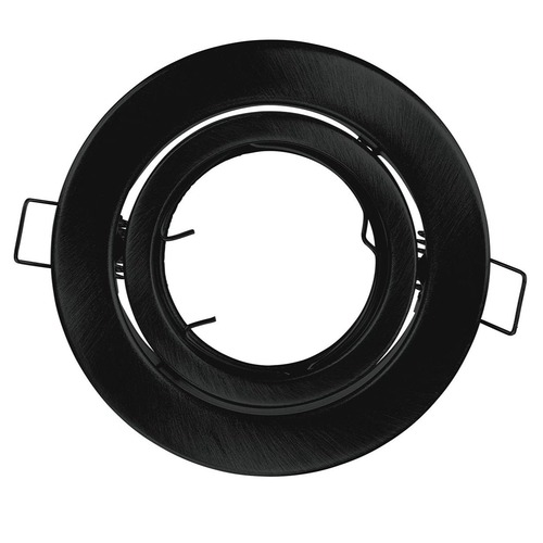 Kruhová - FAN INC-REFLEX-SM1 NER Zápustné svítidlo Reflex, nastavitelné, černé, průměr 10 cm - FANEUROPE - foto 1