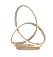 Stolní lampy dekorační - GT 8064-113 Stolní lampa Bandol 12W 1200lm 3000K béžová - GeeTi