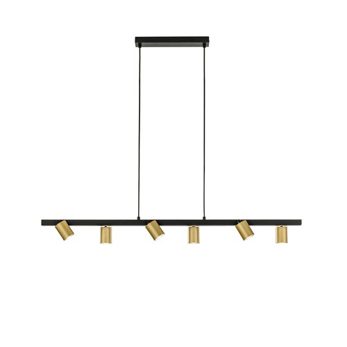 Dekorativní - FAN I-NIZZA-S6 Závěsné svítidlo NIZZA, černá, 110 x 150 cm - FANEUROPE - foto 1