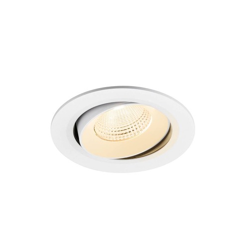 Kruhová - LA 1009826 NUMINOS® MOVE L Stropní vestavné svítidlo, 2700 K, 55°, IP20, kulaté, bílé - BIG WHITE (SLV) - foto 1