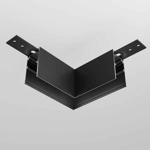 Lištové Magnetic Maytoni Exility - M TRA034HCL-41B Příslušenství pro lištový systém 48V černý hliník rohové uchycení Exility - MAYTONI - foto 1