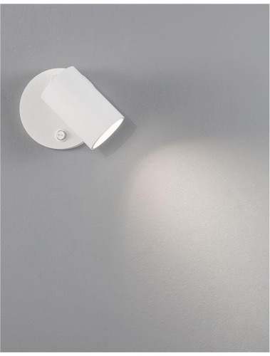 Bodová - NV 9011921 Bodové svítidlo NET bílý hliník vypínač na těle GU10 1x10W IP20 220-240V bez žárovky - NOVA LUCE - foto 1