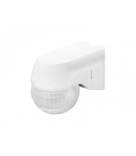 Na zeď - PAN PN71000015 Venkovní senzor pohybu - čidlo, bílý, rohový, 210° - PANLUX - foto 1