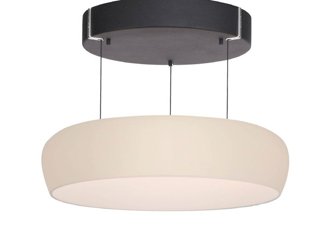 Kruhová - PN 2696-18 Závěsné svítidlo PURE E-AURA černé LED 37W 2200-5000K e-lift - PAUL NEUHAUS - foto 1