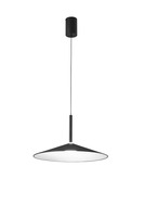 Kónická - FAN LED-KHAN-S48-NER Závěsné LED svítidlo Khan (černá), 18 W, CCT 2700 / 3500 K, 48 x 200cm - FANEUROPE
