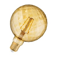 E27 - RED G13311 OSRAM Vintage GLOBE 125 DECO 230V E27 LED EQ40 2500K - DESIGN RENDL