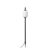 Zápichy - FARO 71575P-03 SAIGON šedá/bílá lampa se zápichem 1M R17 - FARO
