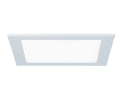 Koupelnová - P 92066 Zápustný LED panel hranatý 18W 4000K bílý IP44 - PAULMANN