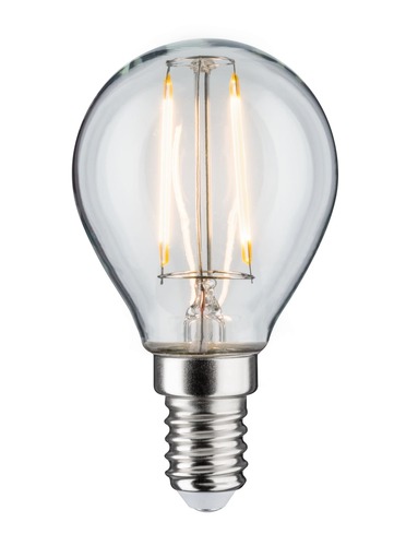 E14 - P 28689 LED kapka 2,6 W E14 čirá teplá bílá - PAULMANN - foto 1