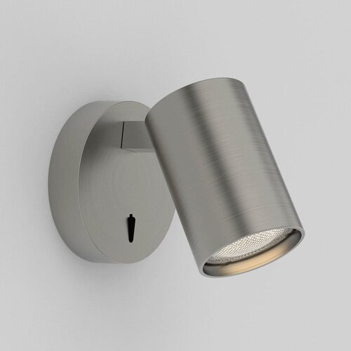 Bodová - AST 1286011 Nástěnné svítidlo pro čtení Ascoli Single s vypínačem 6W GU10 matný nikl - ASTRO Lighting - foto 1