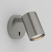 Bodová - AST 1286011 Nástěnné svítidlo pro čtení Ascoli Single s vypínačem 6W GU10 matný nikl - ASTRO Lighting